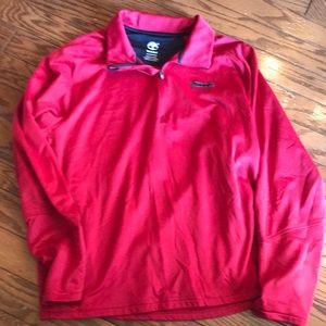 Looks Good Men’s 2XL Timberland 1/4 Zip Red Shirt